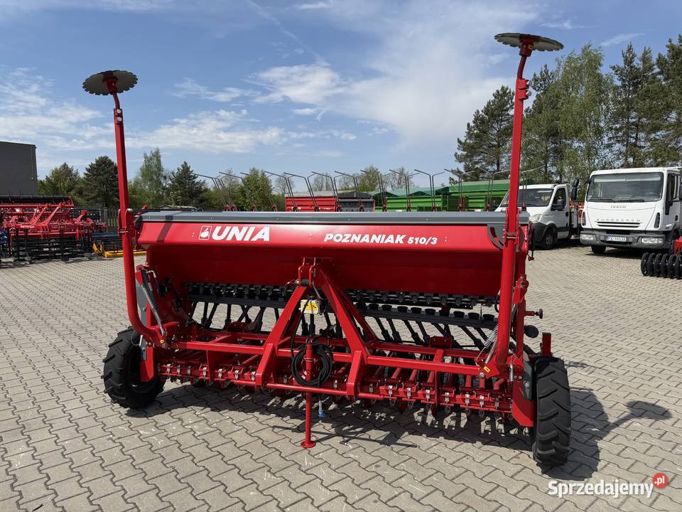 Mechaniczny siewnik zbożowy Poznaniak 5103 Opatówek