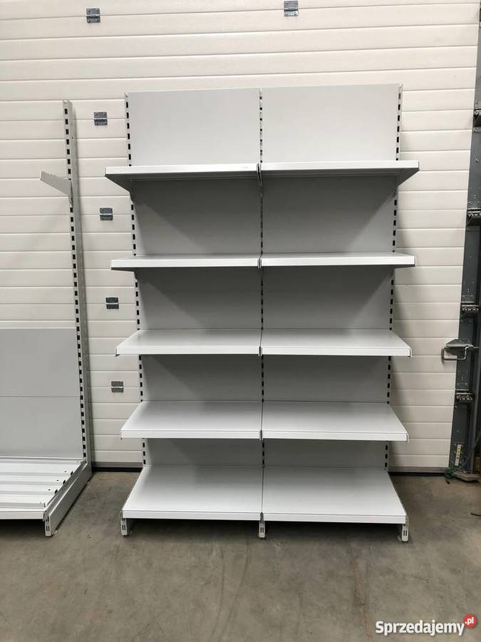 Regał sklepowy metalowy regały przyścienne Warszawa