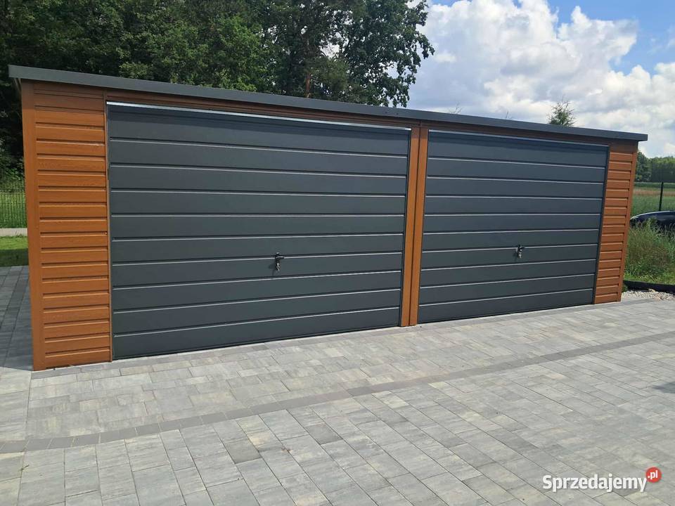 Garaż blaszany 7x5 Wzmocniony profilami kujawsko-pomorskie Bydgoszcz