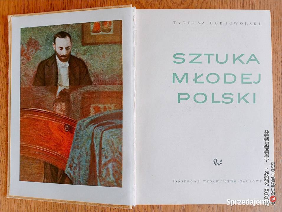 Sztuka Młodej Polski prof TDobrowolskiego wyd 1 Bychawka Trzecia