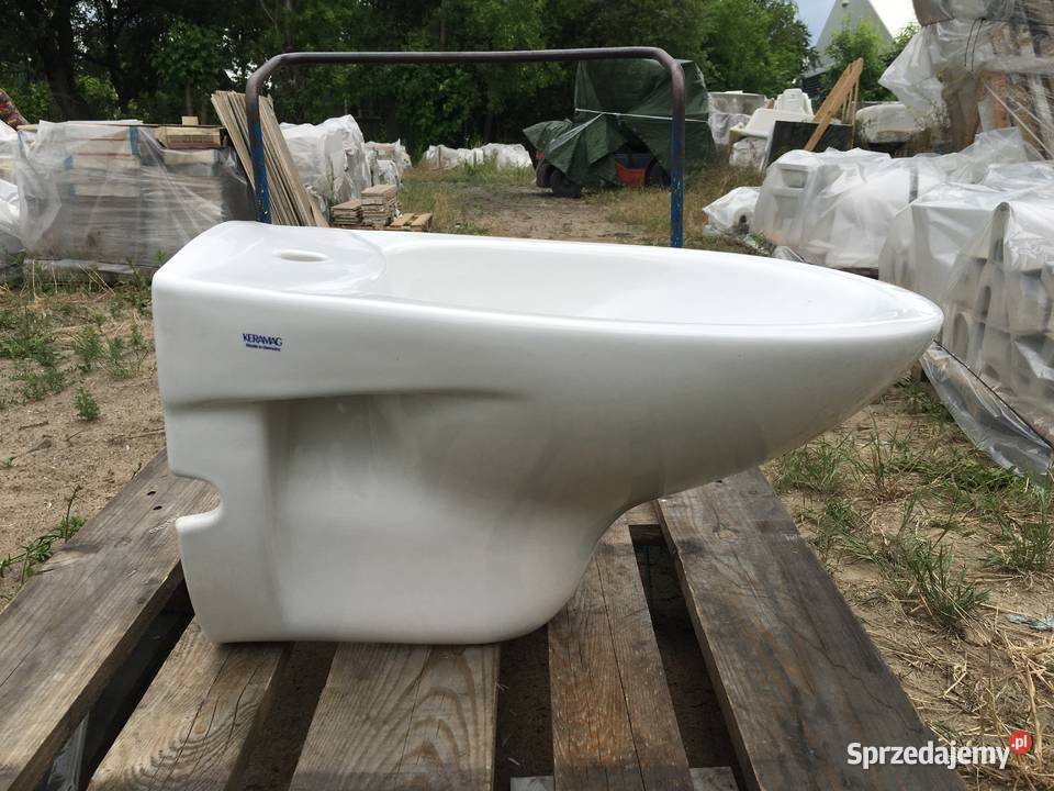 Bidet wiszący vitro 58x35 firmy KERAMAG Pruszków sprzedam