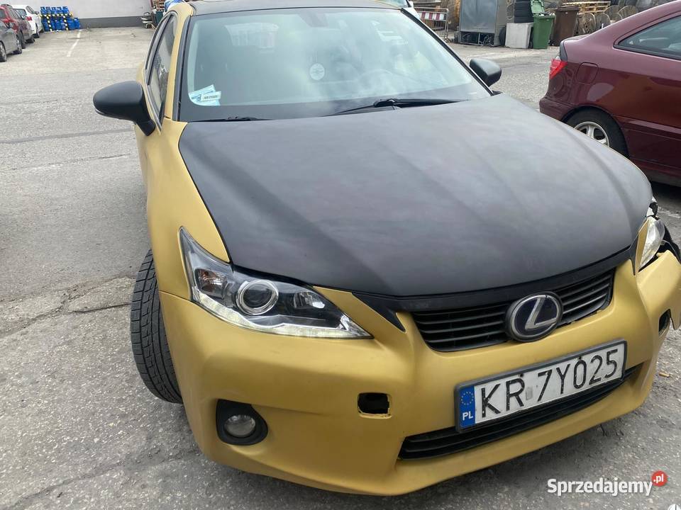 Lexus CT 200h 2012 matowy