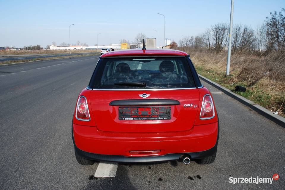 Mini One D 16 D 2011 r Chili Red Zadbany wspomaganie kierownicy Samochody osobowe dolnośląskie