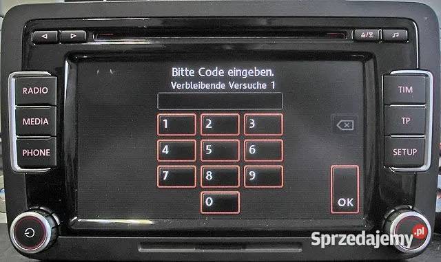 Rozkodowanie radia RADIO PIN SAFE KOD odczyt Szczecinek