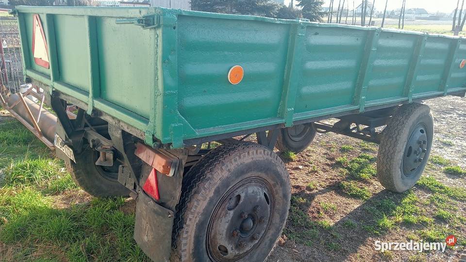 Przyczepa rolnicza sztywna zarejestrowana Sochaczew