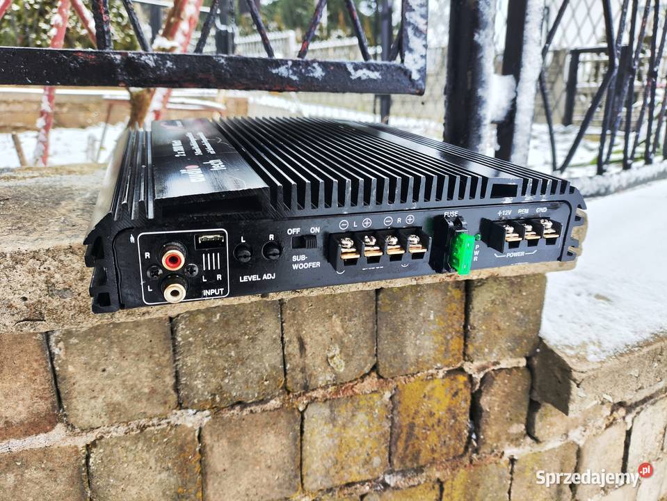 Wzmacniacz samochodowy 2 kanałowy Audiotech