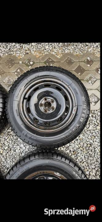 Koła stalowe 5x112 1956515 opony zimowe 2021 VW Krępiec