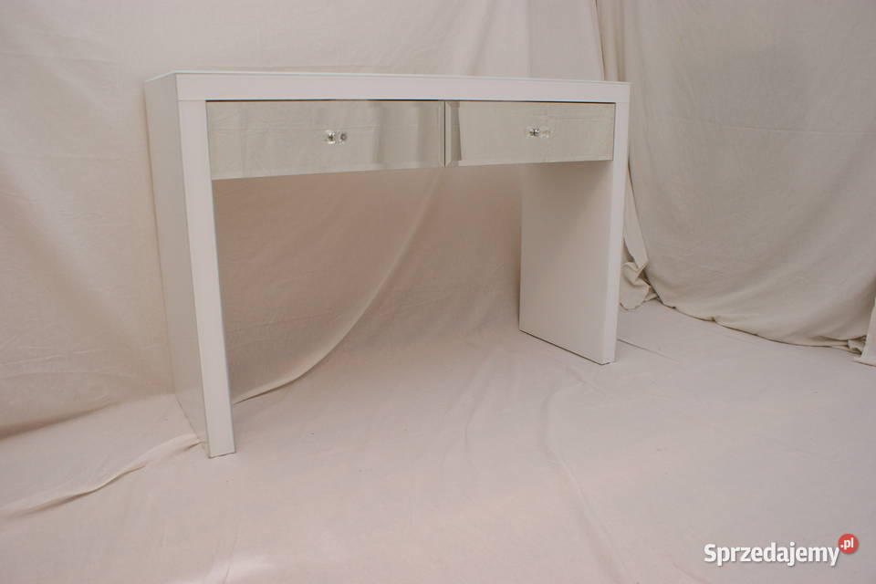 Toaletka z lustra konsola lustrzanabiała OKAZJA wielkopolskie Kępno