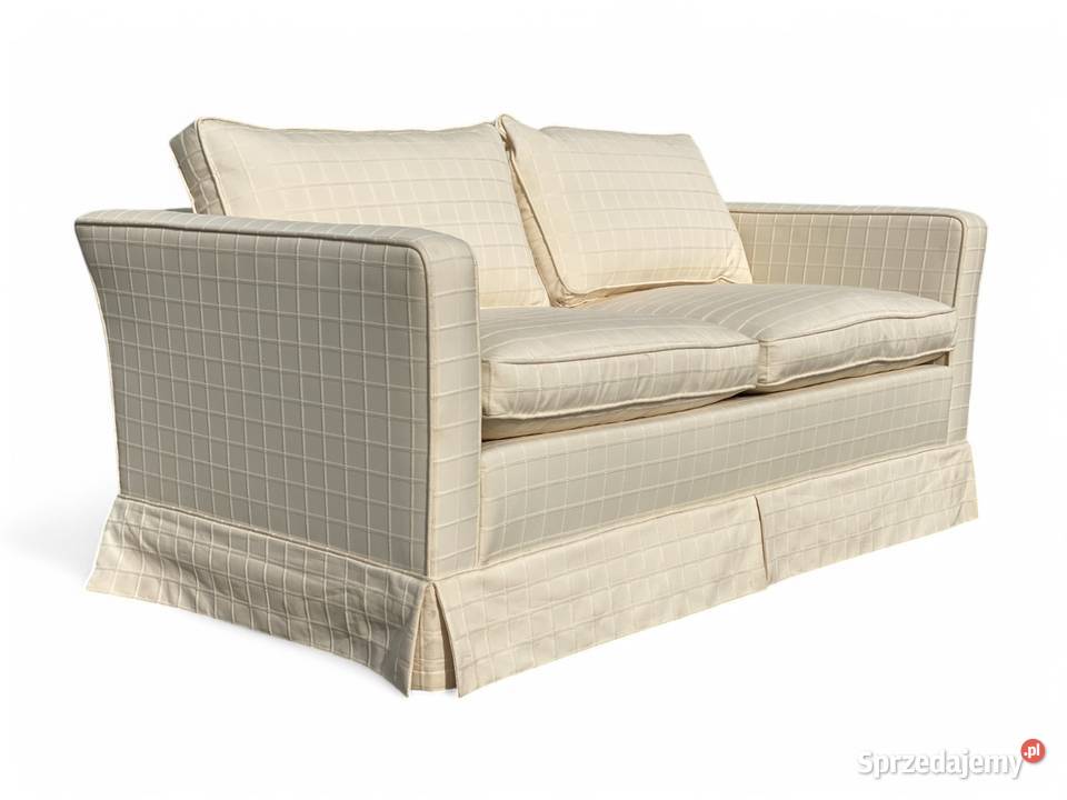 Kremowy Komplet Wypoczynkowy Sofa 2 Fotele Gryfice
