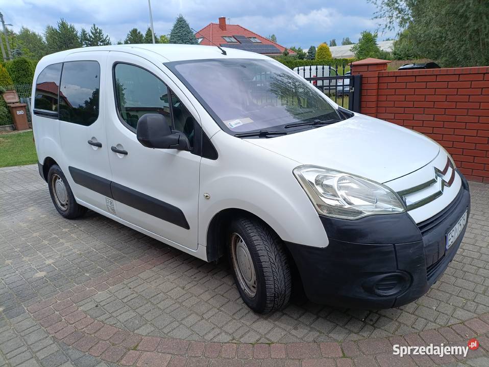 Citroen Berlingo 16HDI 2009r ciężarowy 377000km Sieradz