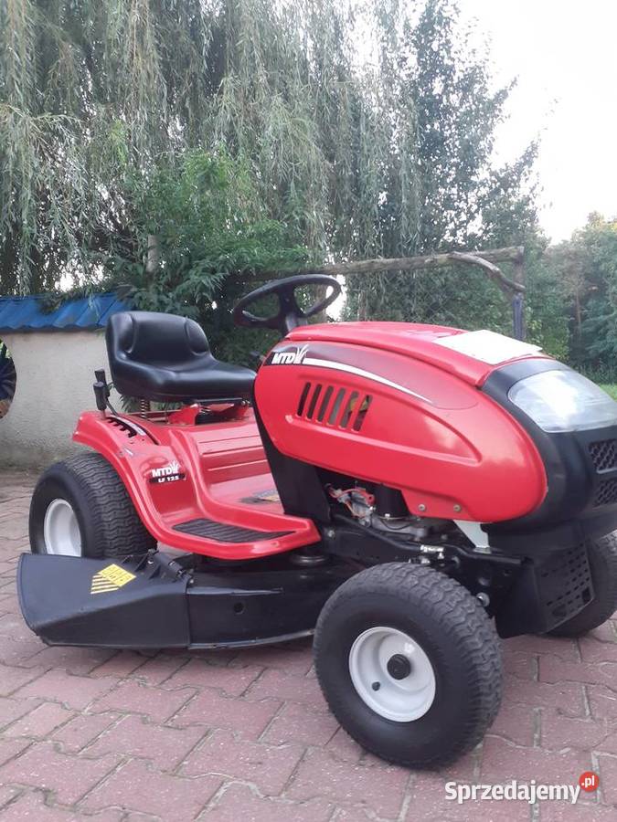 Traktorek kosiarka MTD 125 2 noże nowy pług Trawniki