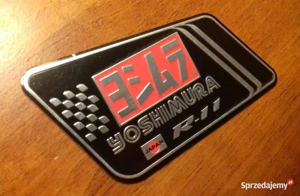 Emblemat Yoshimura R11 Japan Tłumik Wydech Poznań