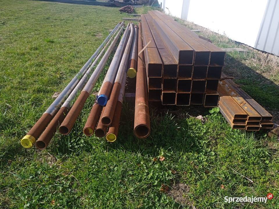Sprzedam rury stalowe do budowy kojców i Pozostałe Łomża sprzedam