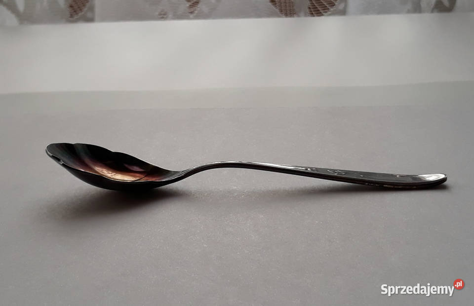 Posrebrzana szufelka łyżeczka wzór ANGIELSKI Dąbrowa Górnicza