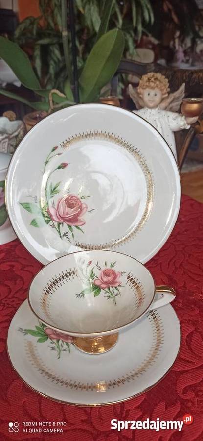 Filiżanka z talerzykiem deserowym Różne Gdańsk sprzedam
