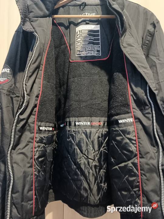 Kurtka męska zimowa ciepła dużo kieszeni XL Poznań