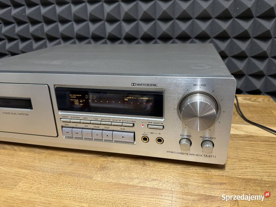 Magnetofon kasetowy ONKYO INTEGRA TA6711 Magnetofony Bielsko-Biała