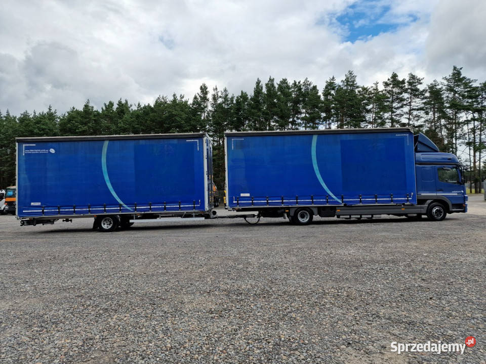 Mercedes 822 zestaw przejazdowy przestrzenny 120 Samochody ciężarowe Daleszyce