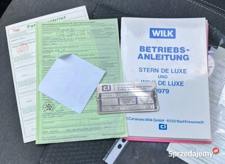Rama przyczepy kempingowej Wilk S 530 Wilk Kempingowe dolnośląskie Oleśnica