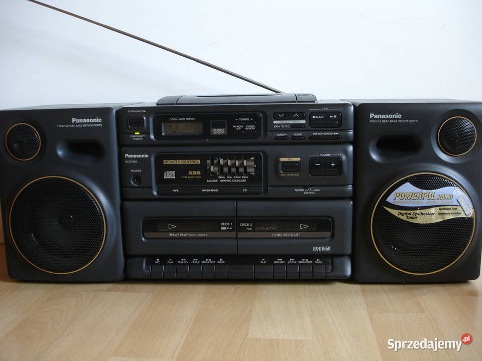 Radiomagnetofon PANASONIC RXDT650 Zielona Góra