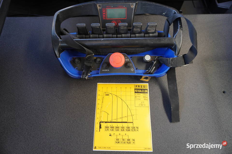 MAN TGS 26420 E6 6x4 HDS Fassi F215A 900 MTH 56 12419cm3 małopolskie Kraków