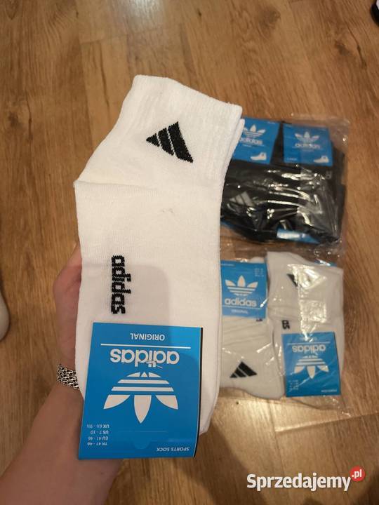 Skarpetki kostke Adidas 100 Bawełna Kraków sprzedam