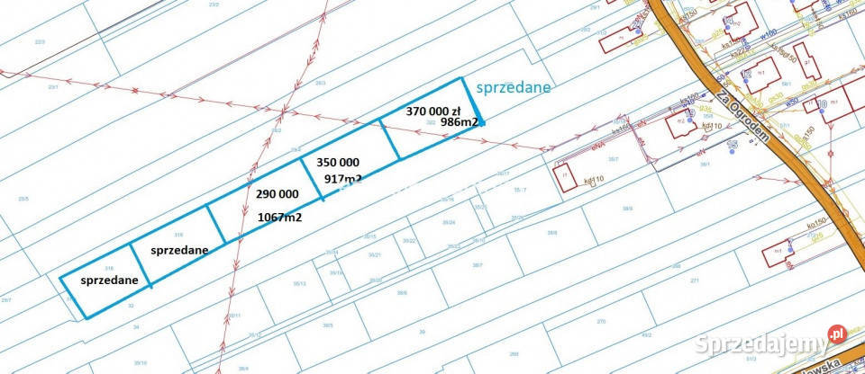 Grunt Kraków 986m2 986m2
