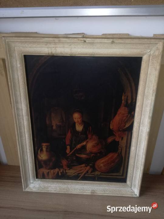 Reprodukcja obrazu Kobieta czyszcząca marchew Bydgoszcz