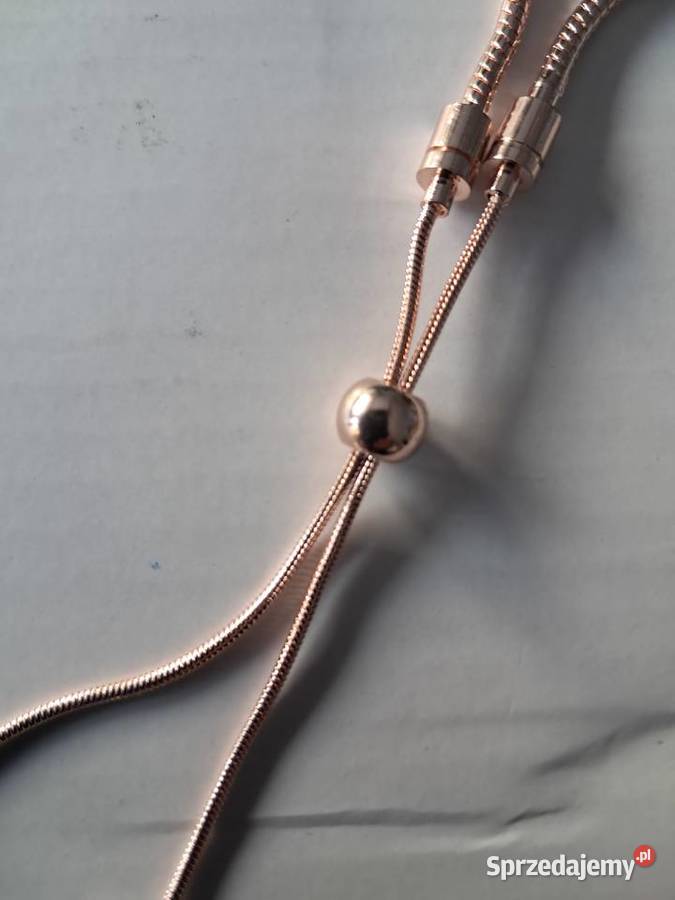 nowa bransoletka w kolorze pudrowego różu Sandomierz