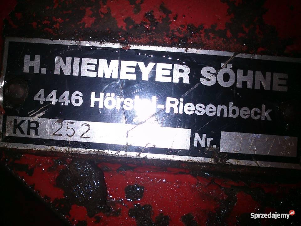Globogryzarka Brona wirnikowa NIEMEYER KR 252