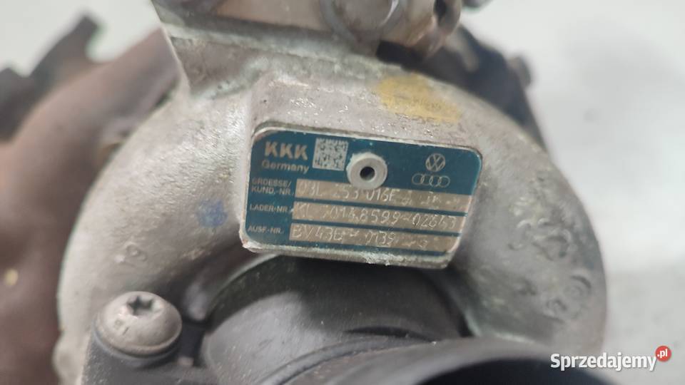 TURBOSPRĘŻARKA TURBINA 03L253016F AUDI SKODA Włoszczowa sprzedam