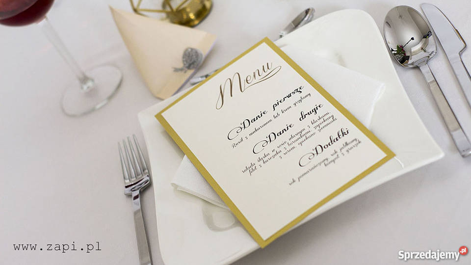 Zaproszenia ślubne Poznań