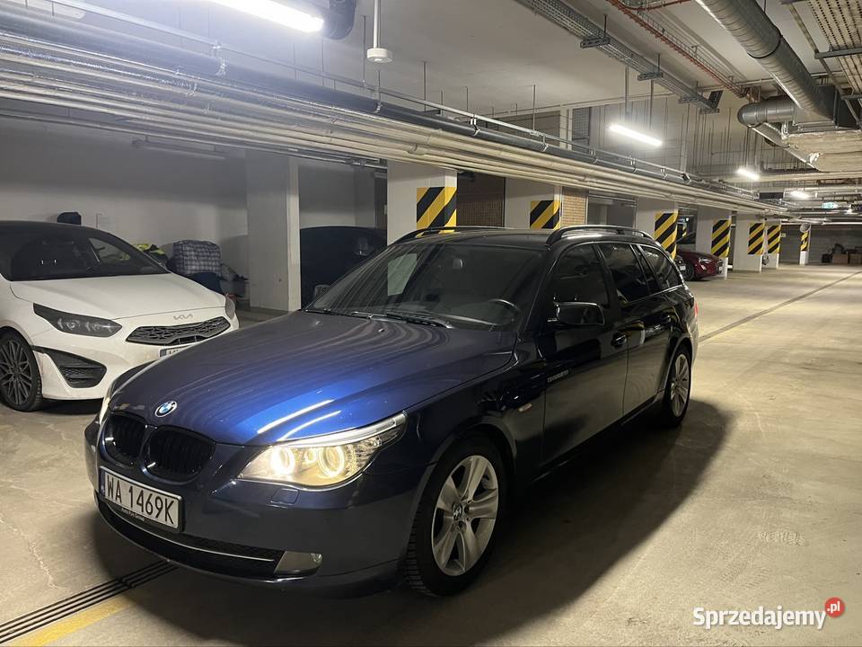BMW 520d e61 lift stan bezwypadkowa przyciemniane szyby sprzedam