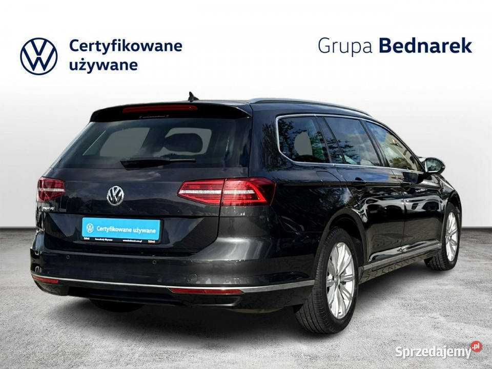 Volkswagen Passat Bezwypadkowy Salon Polska czujnik parkowania Łódź