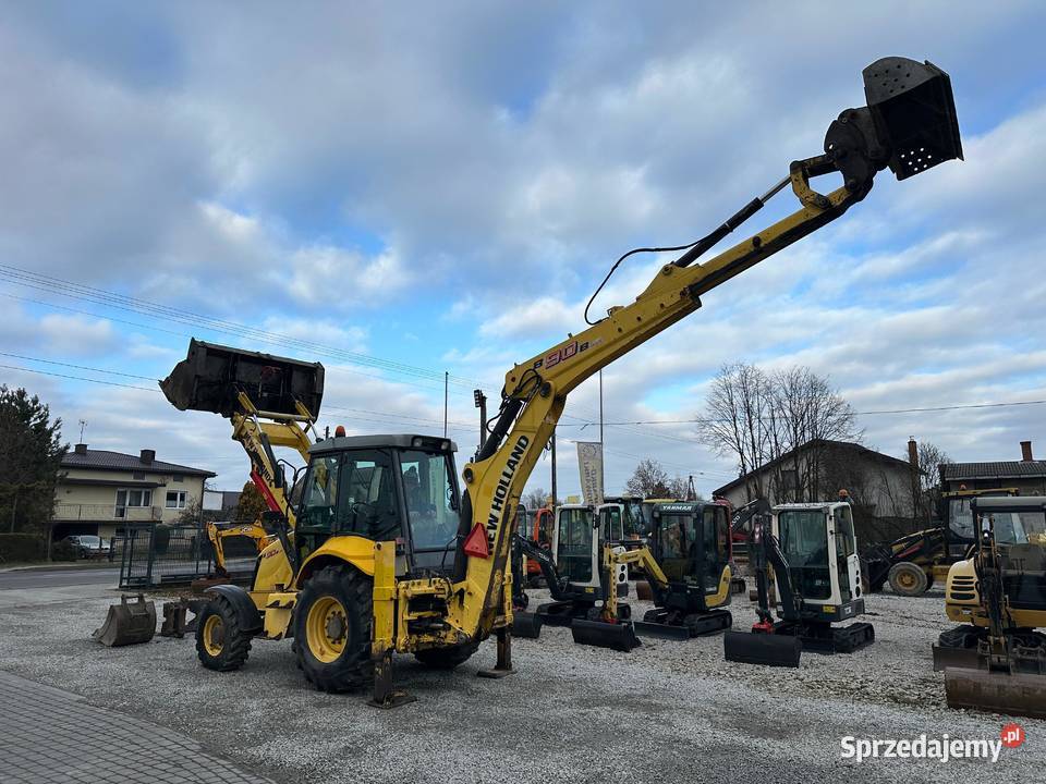 KoparkoŁadowarka Holland B90B z 2011 roku łódzkie Złoczew