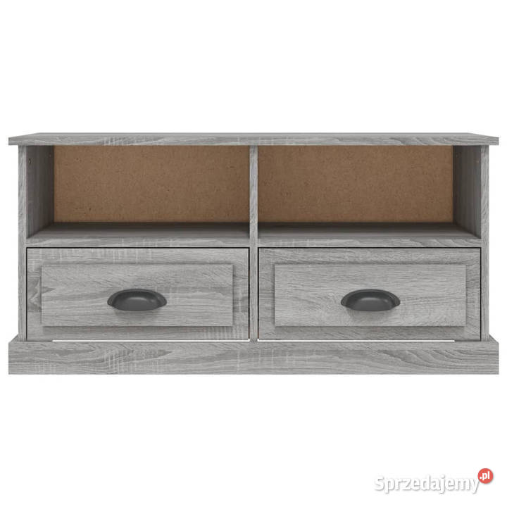 Szafka pod TV szary dąb sonoma 93x355x45 RTV Warszawa