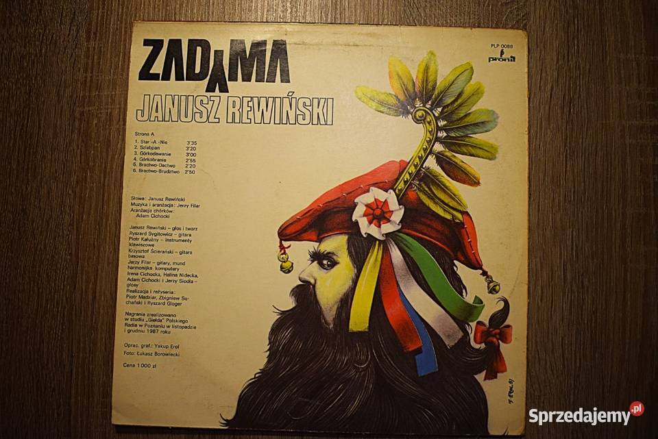 Janusz Rewiński Zadyma płyta w stanie płyta winylowa