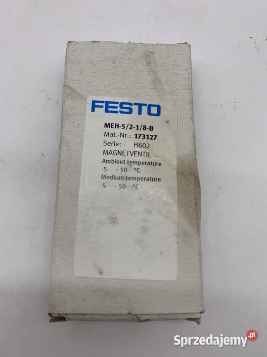 Festo MEH5218B 173127 Elektrozawór Pozostałe sprzedam