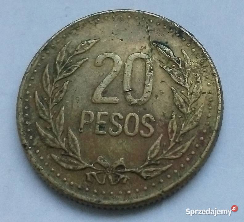 KOLUMBIA20 PESOS1990 r Legionowo