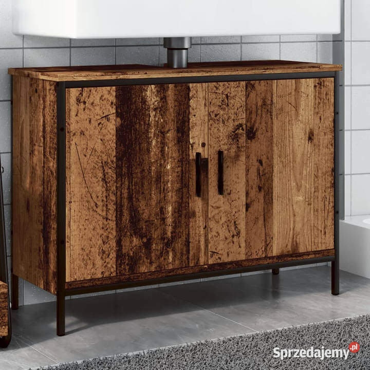 Szafka pod umywalkę stare drewno 80x30x60 Warszawa