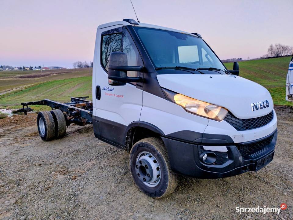 Iveco Daily 72c 170 rama do zabudowy pod kiper podgrzewane lusterka boczne podkarpackie Pilzno