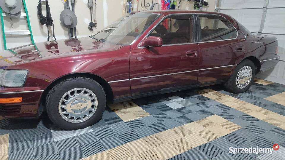 Lexus LS400 UCF10 1990 Przedlift z czerwonym nieuszkodzony LS łódzkie Sieradz