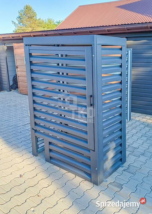 Osłona Pompy Ciepła 100x60x150 Antracyt Zabudowa Legnica