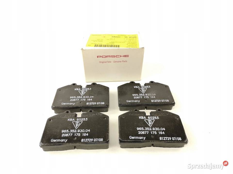 KLOCKI HAMULCOWE TYŁ PORSCHE CARRERA 911 9397 lubelskie