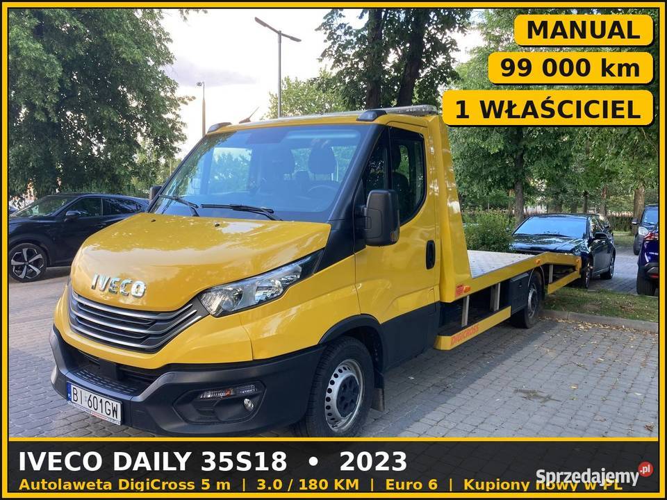 IVECO Daily 35S18 Autolaweta DigiCross 5m 180 podlaskie Białystok sprzedam