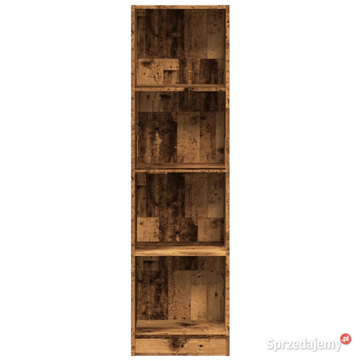 Regał stare drewno 40x24x143 materiał mazowieckie
