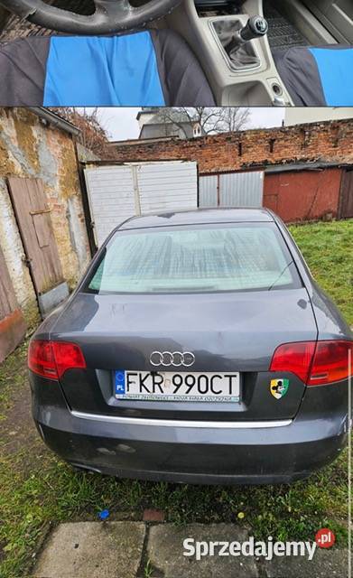 Audi A4 nieuszkodzony Krosno Odrzańskie