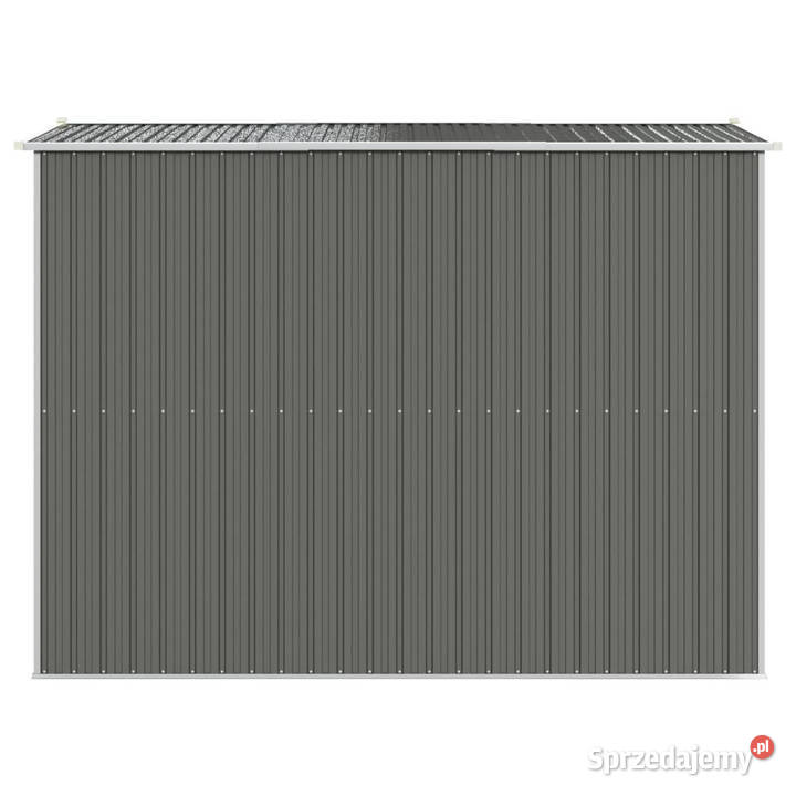 Szopa ogrodowa jasnoszara 192x274x223 stal sprzedam