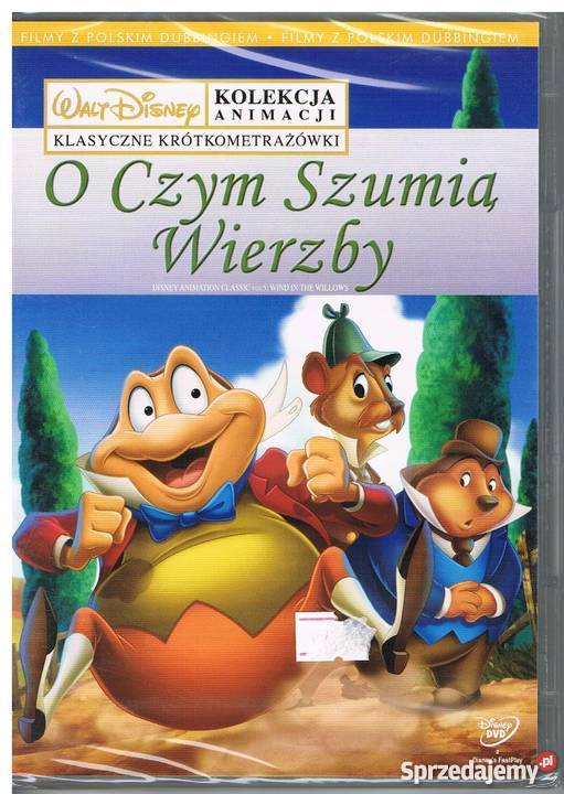 O CZYM SZUMIĄ WIERZBY Disney DVD pełne Łódź