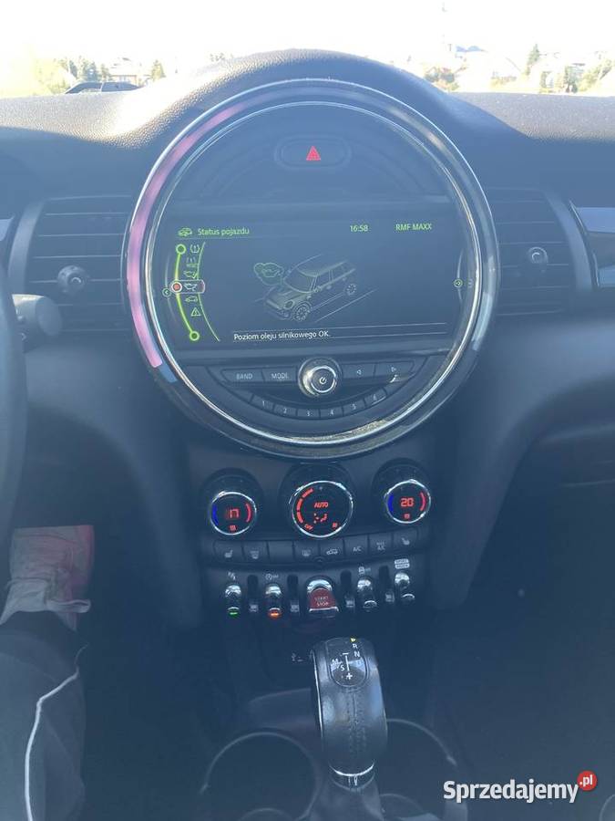 Piękny Mini Cooper S 20Turbo 192 F55 centralny zamek mazowieckie Radom
